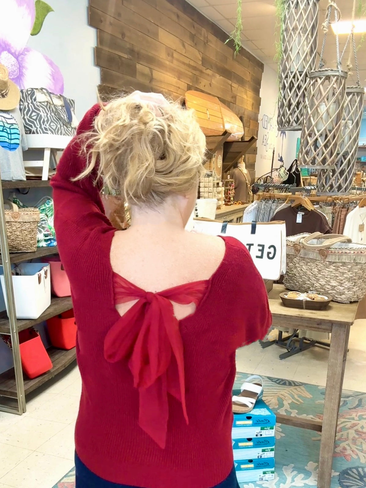 Party In the Back Sweater