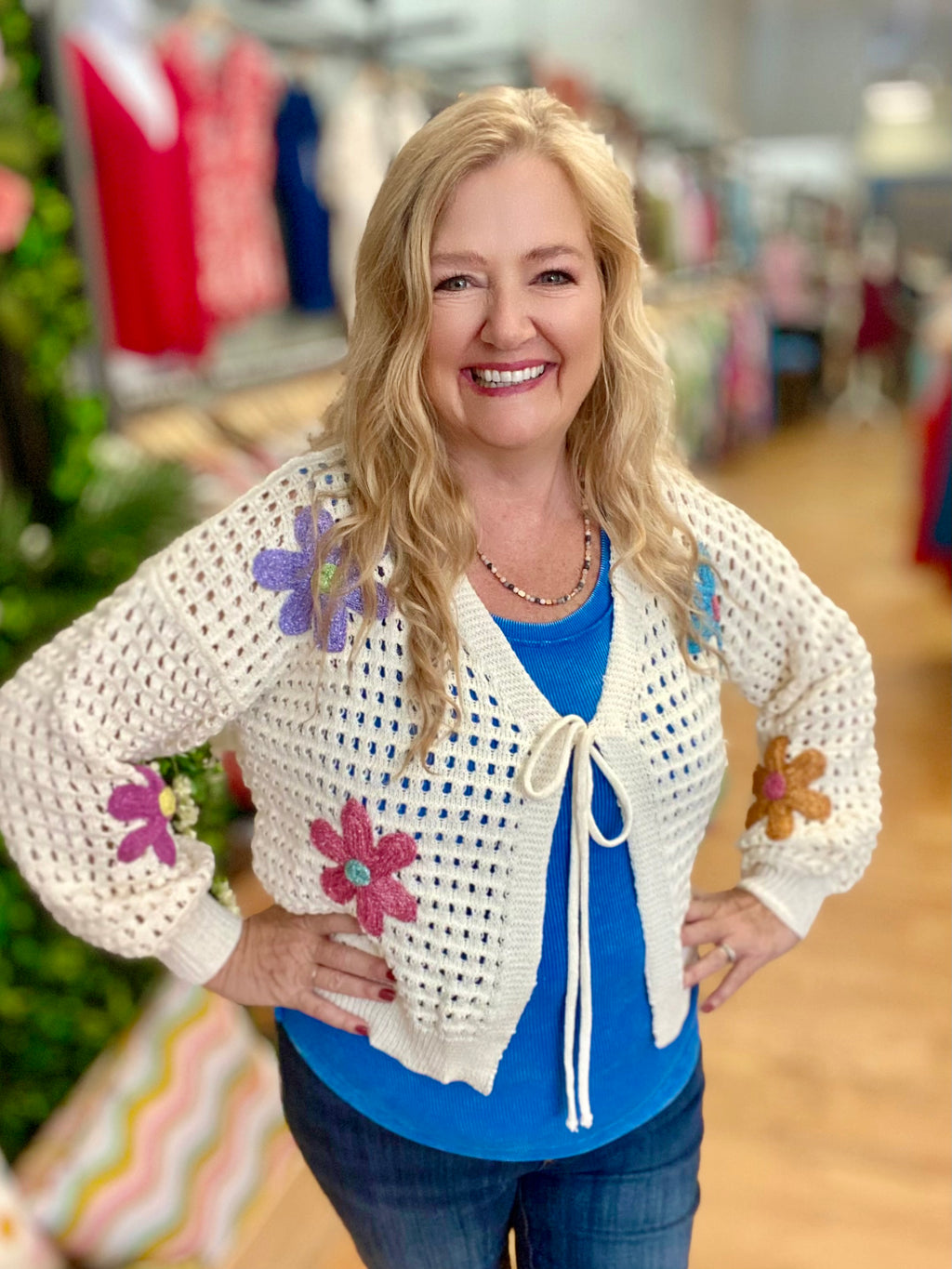 Flower Power Cardigan