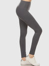 Solid Yoga Waist Leggings