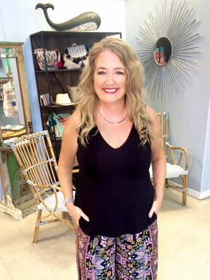 Bamboo V-neck Tank