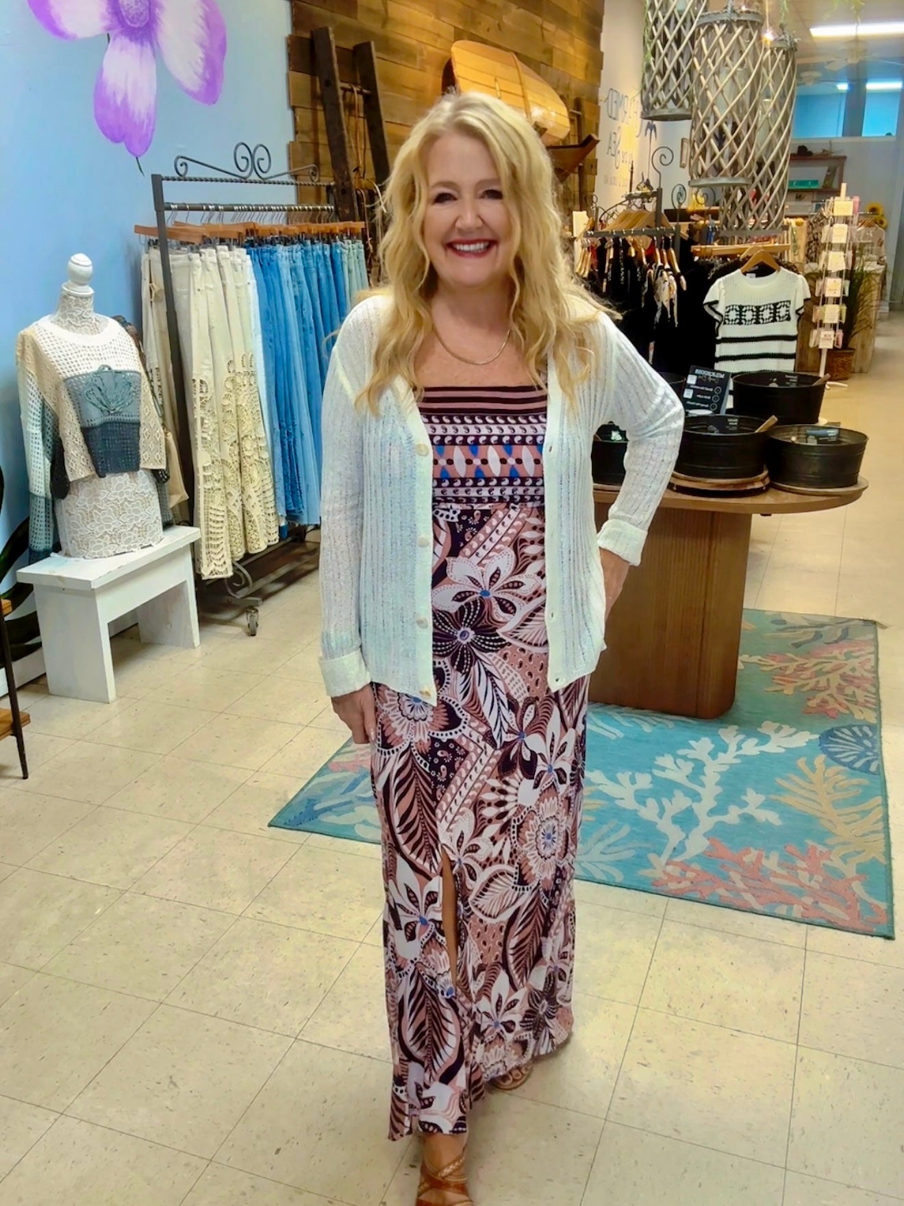 Pretty In Paradise Maxi Dress