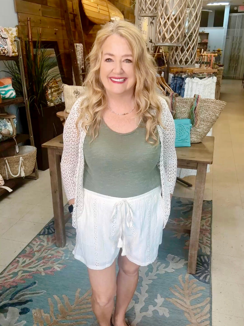 Classic Beauty Eyelet Shorts