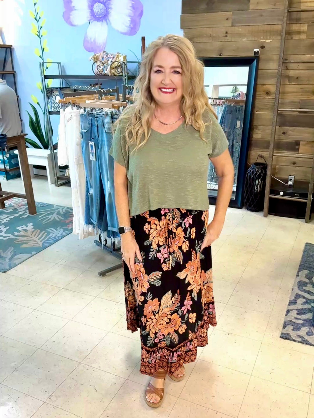Midnight Ember Skirt