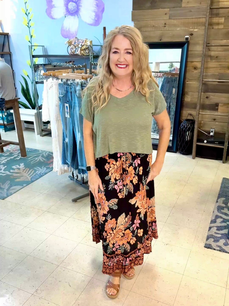 Midnight Ember Skirt