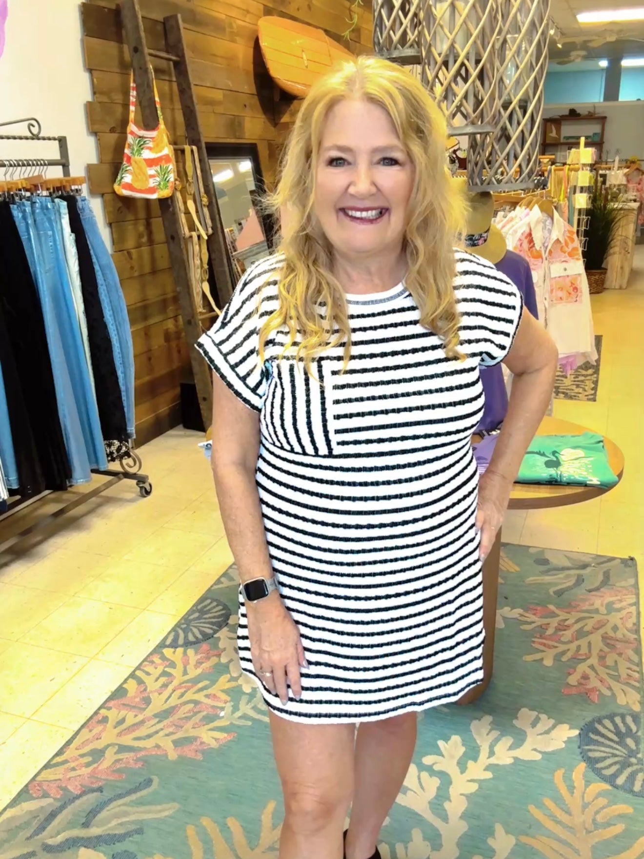 Stripes Galore Dress