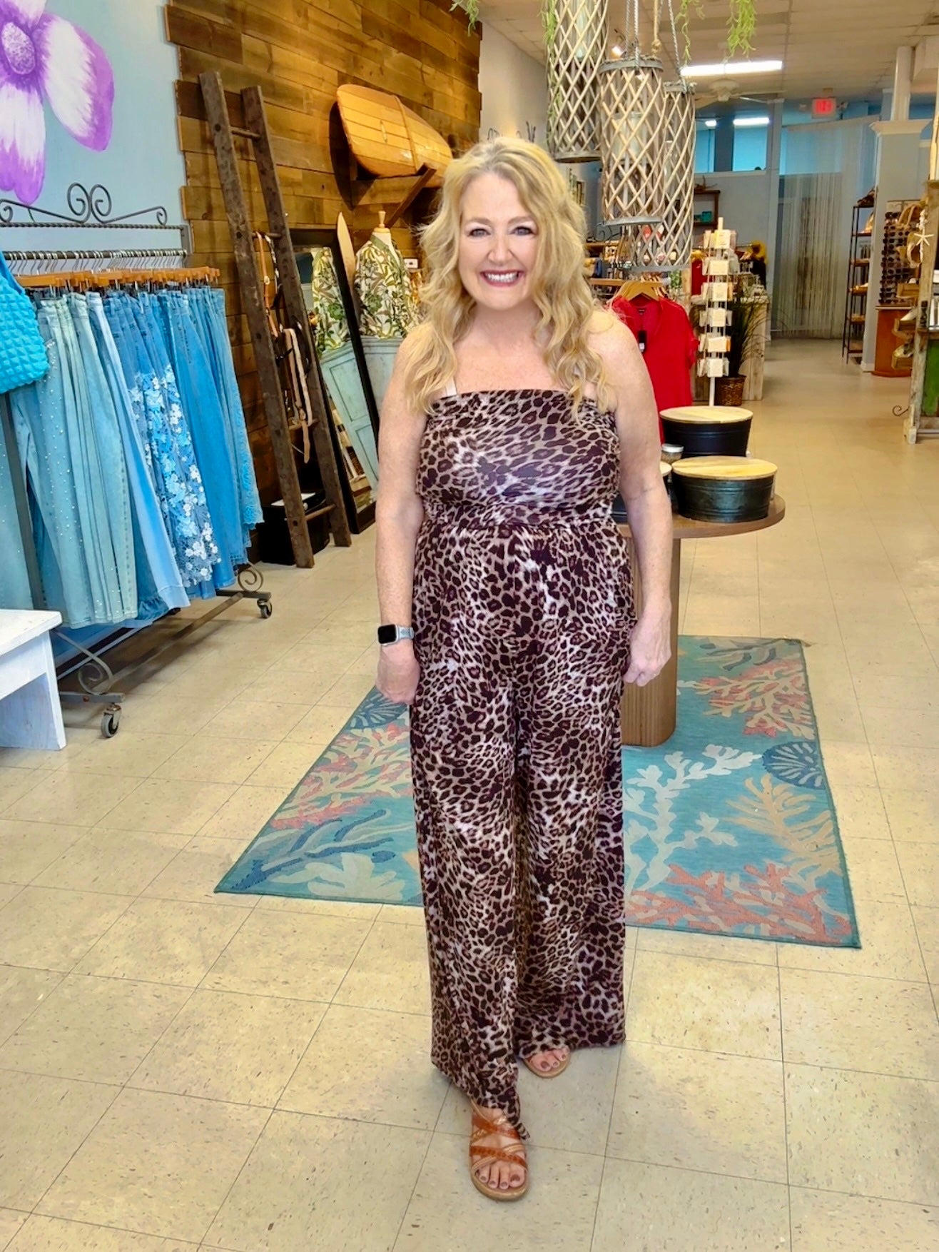 “Walk on the Wild Side” Leopard Jumpsuit
