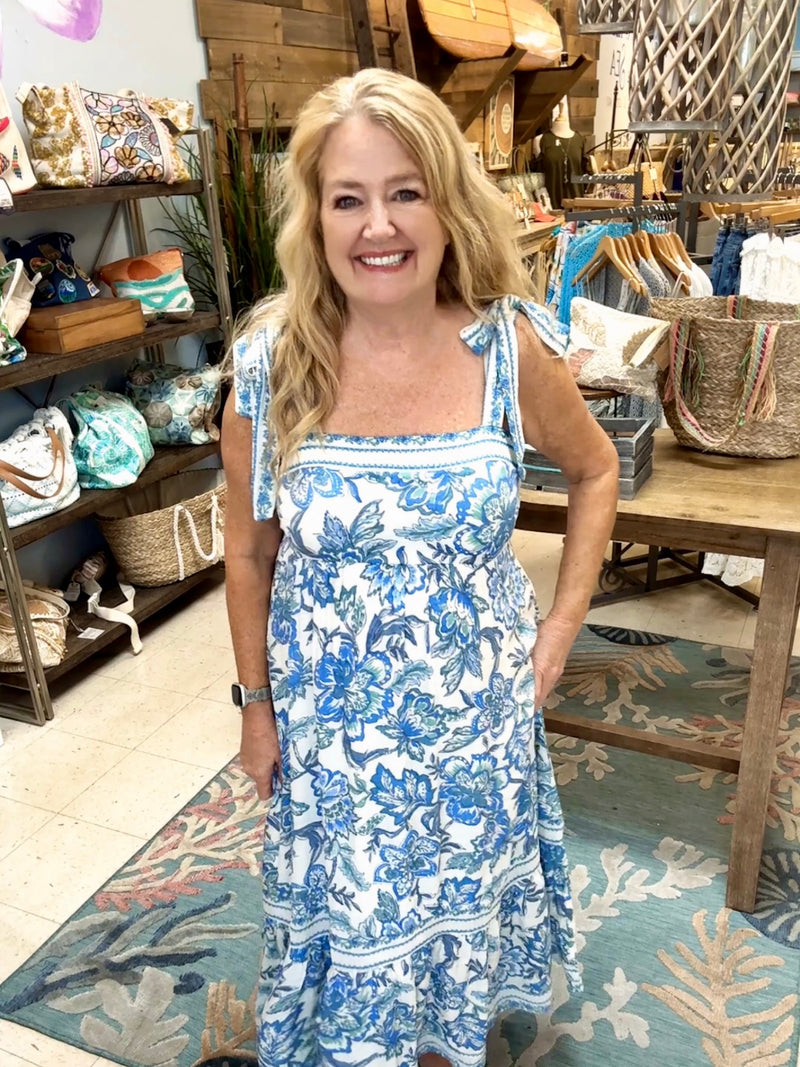 Ocean Breeze Maxi Dress