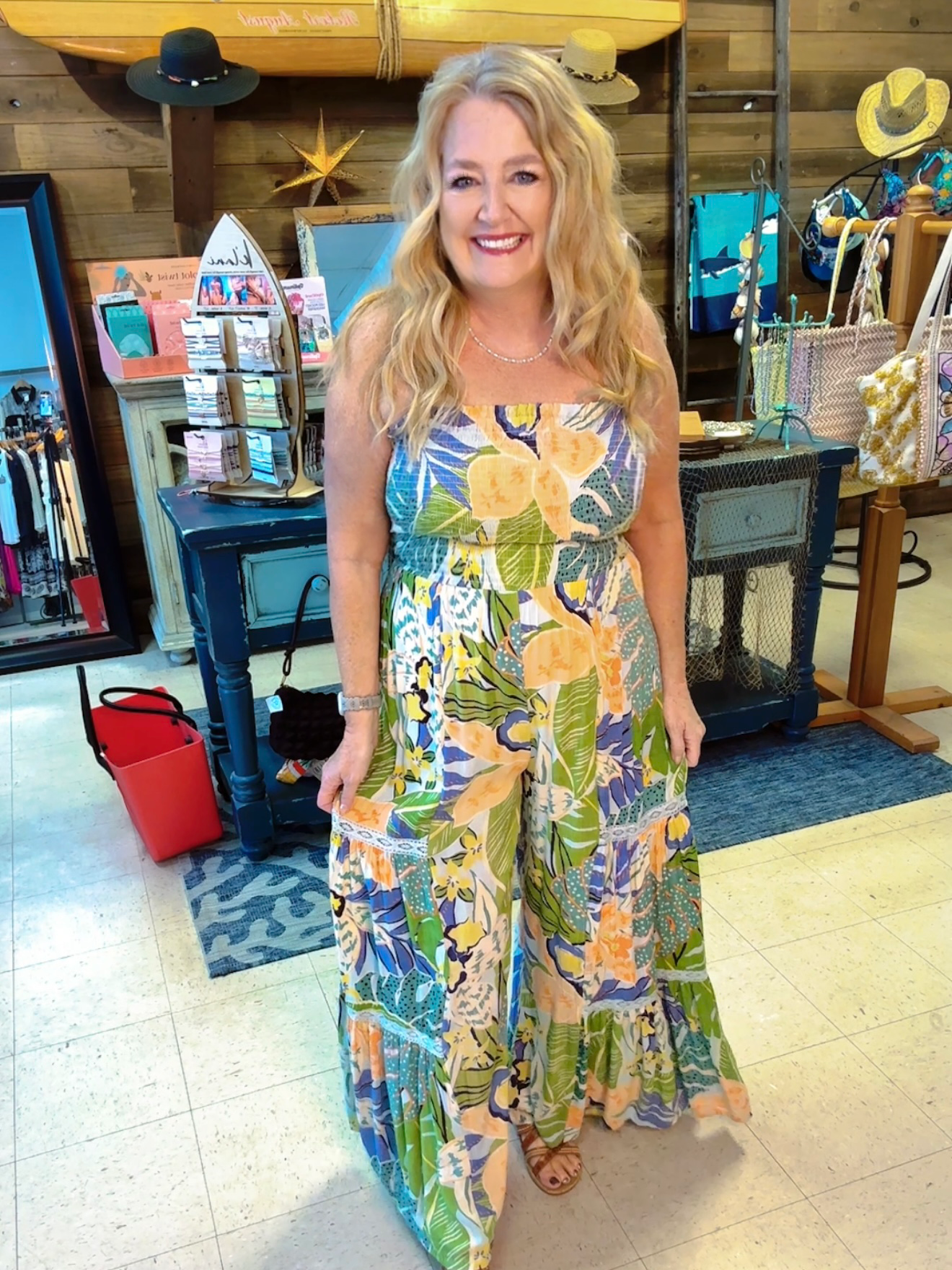 The Amalfi Garden Jumpsuit
