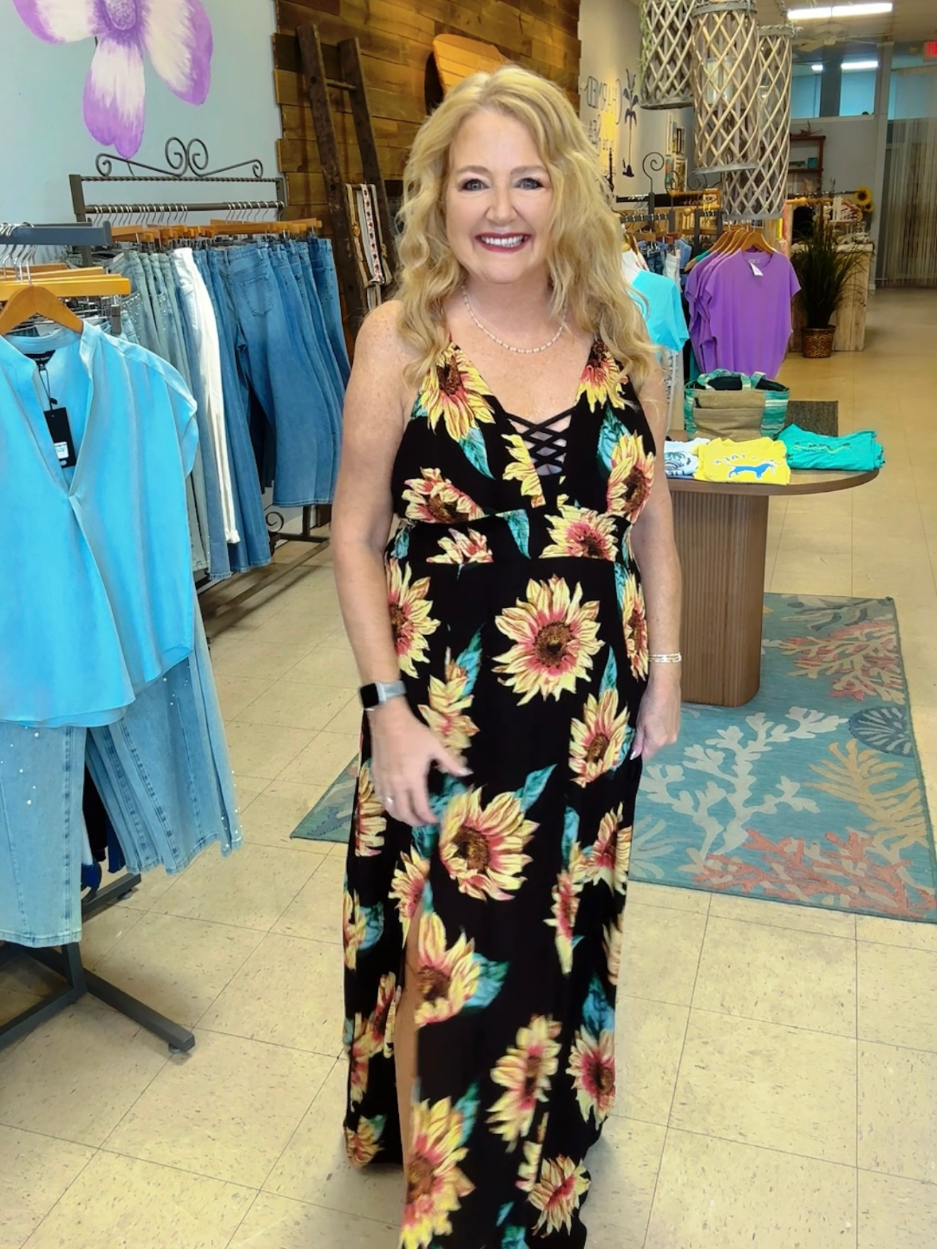 Sunflower Fields Dress