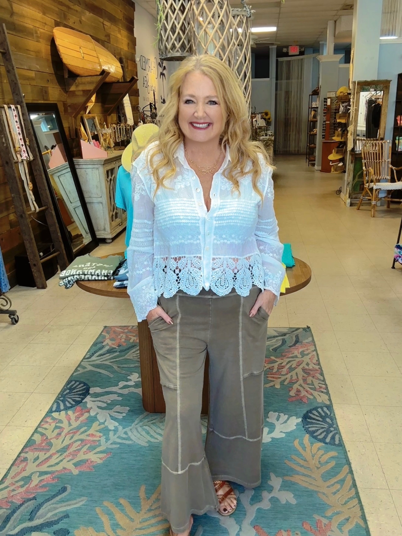 French Terry Cotton Pants