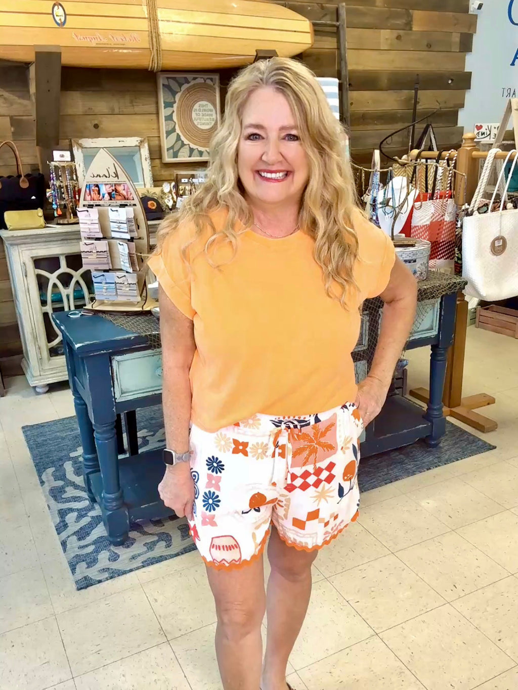 Fruity Collage Shorts