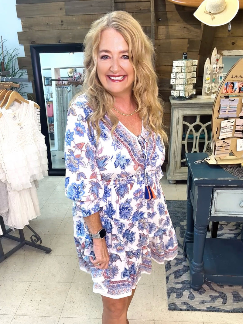 By the Bay Tassel Dress