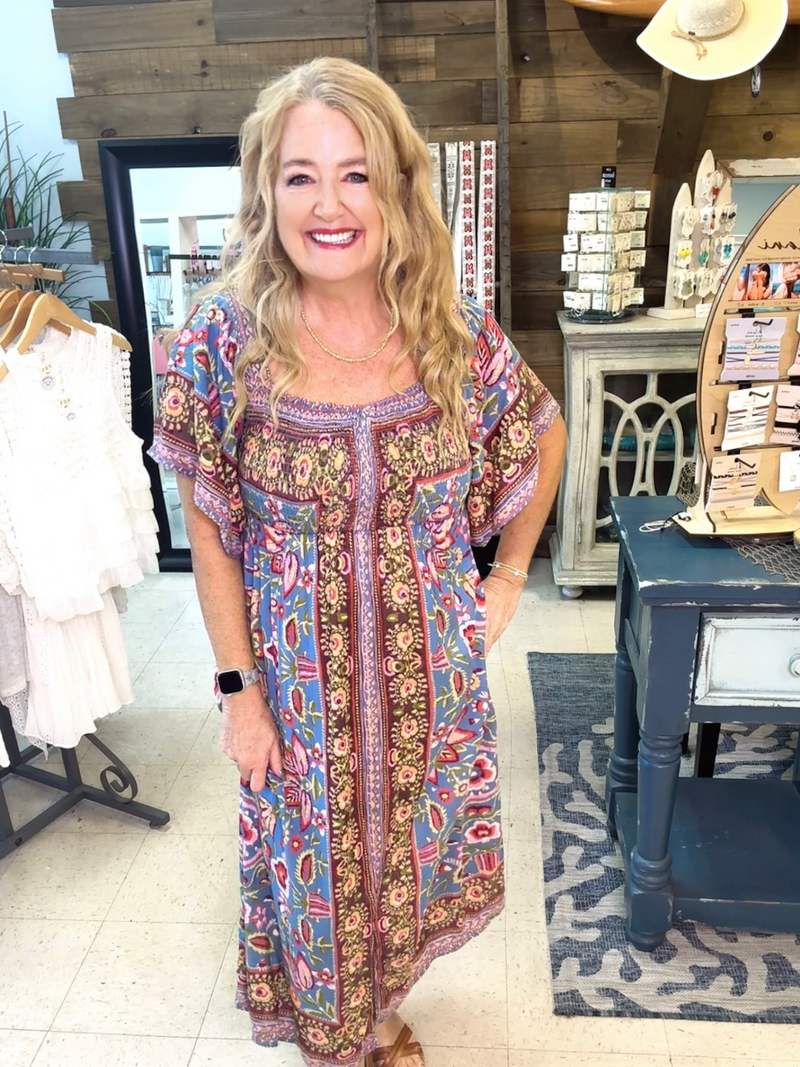 Harvest Bazaar Maxi Dress