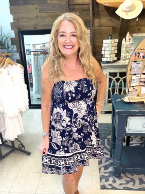 Midnight Bloom Dress