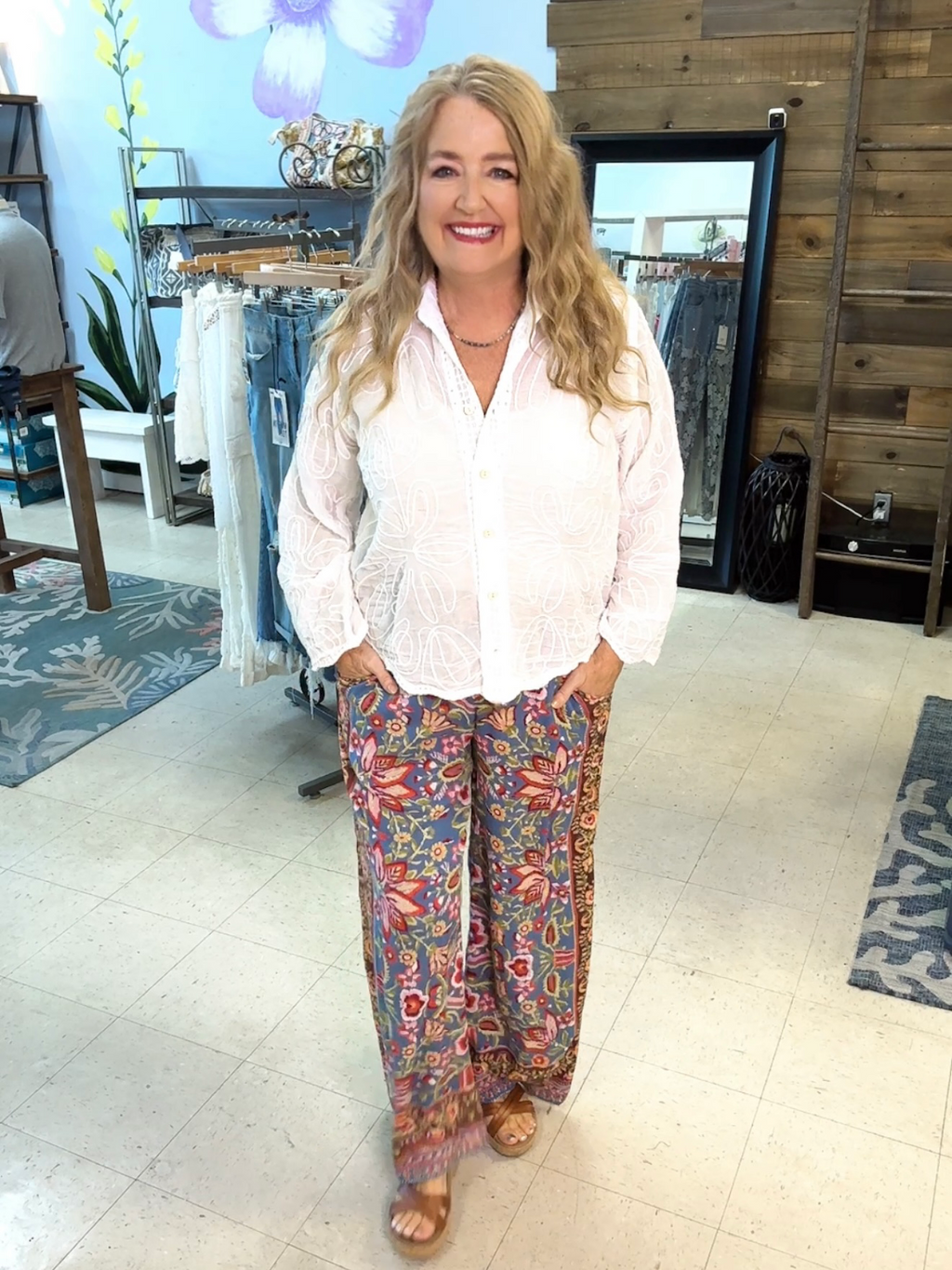 Autumn Mosaic Pants