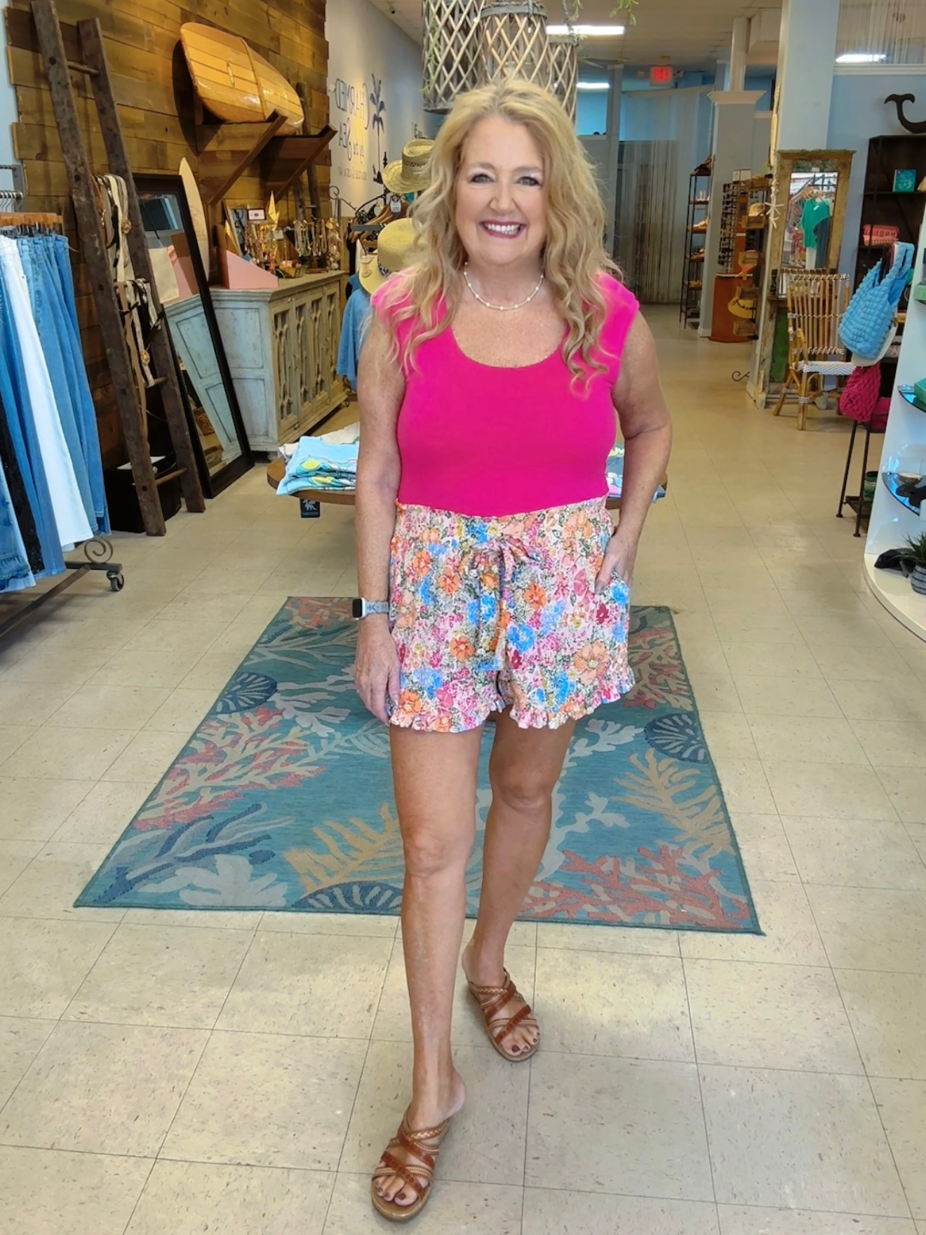 Island Bloom Shorts
