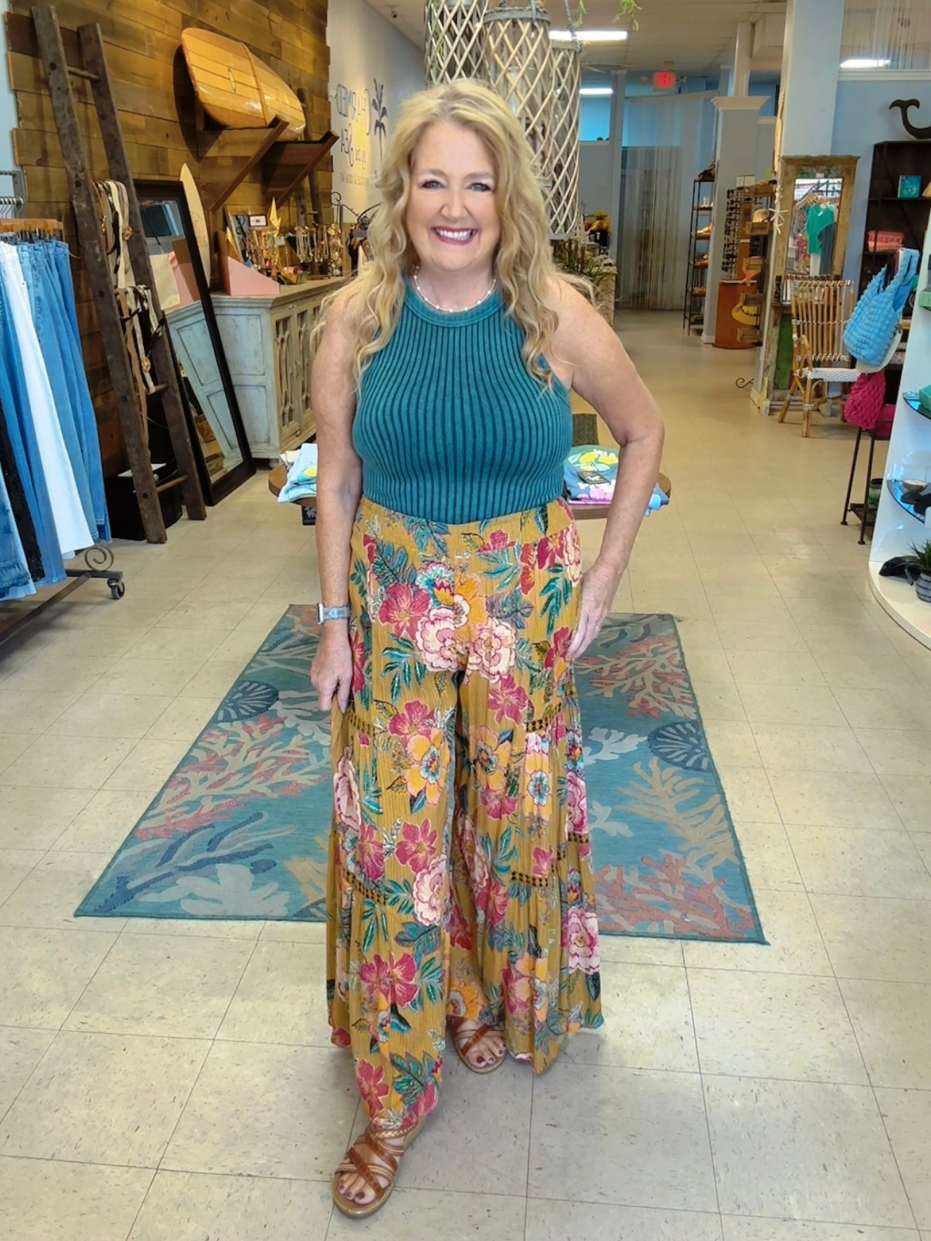 Golden Garden Pants