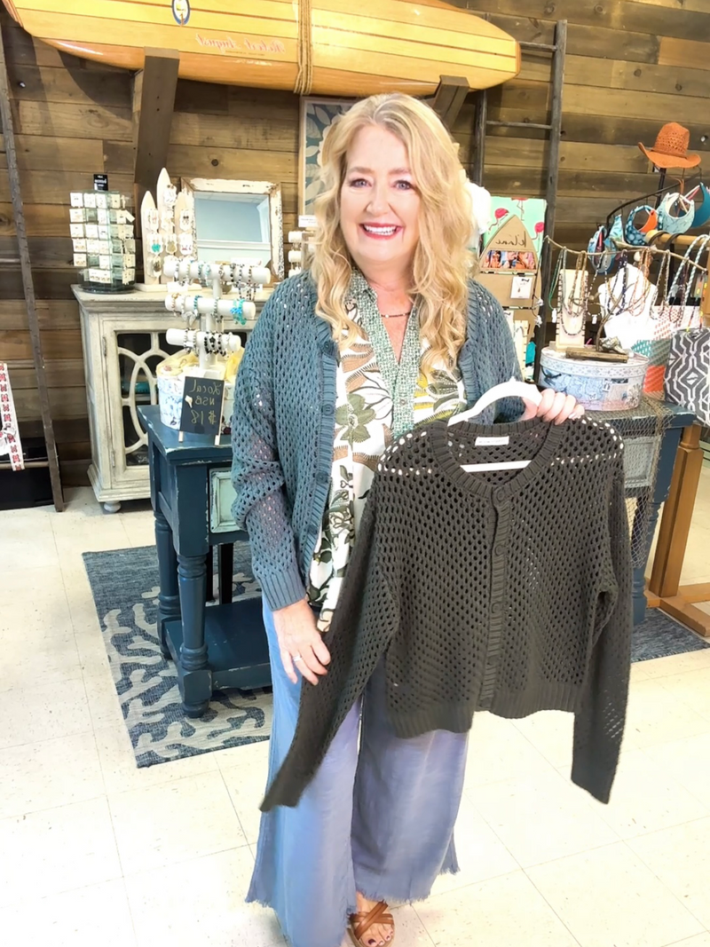 Harvest Knit Sweater Cardigan