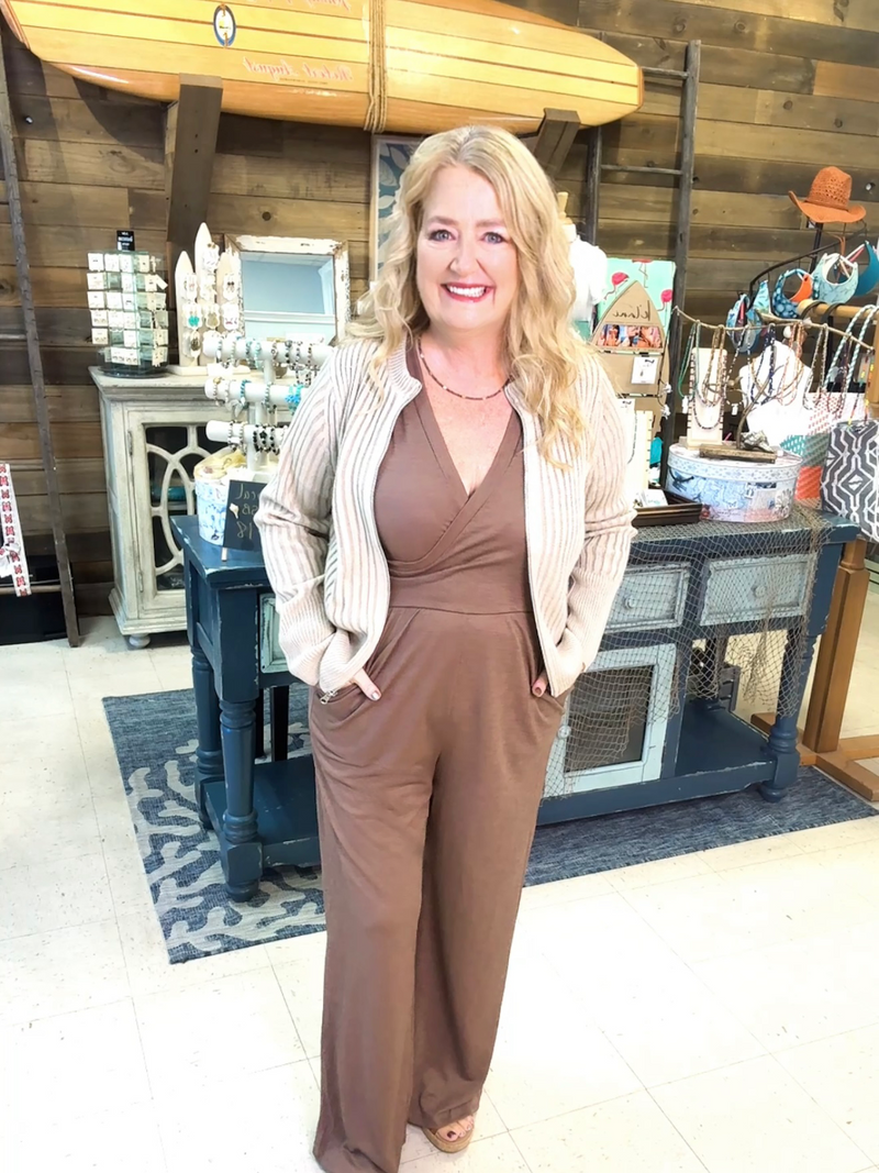 Mocha Muse Jumpsuit