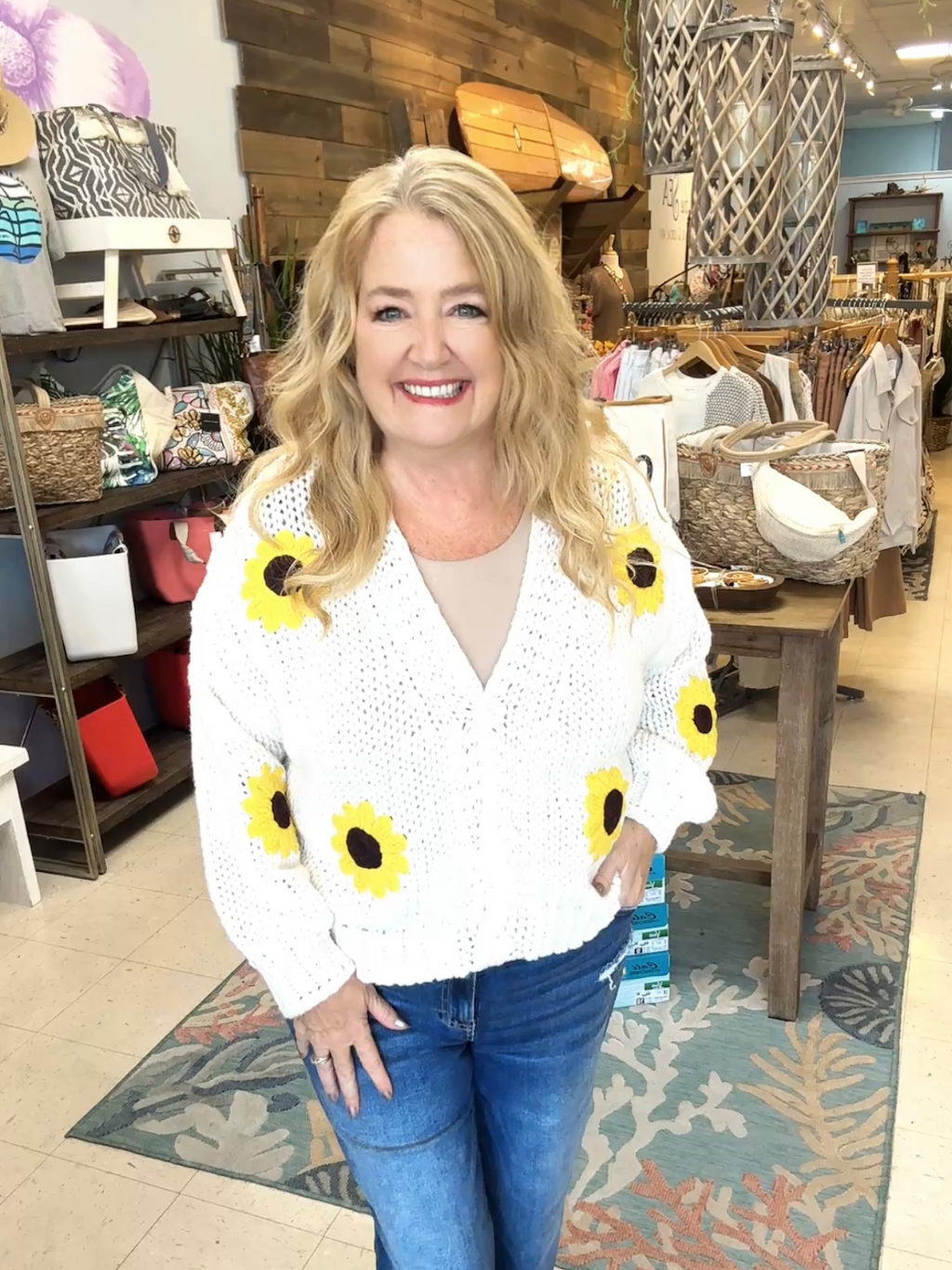 Sunshine Bloom Cardigan