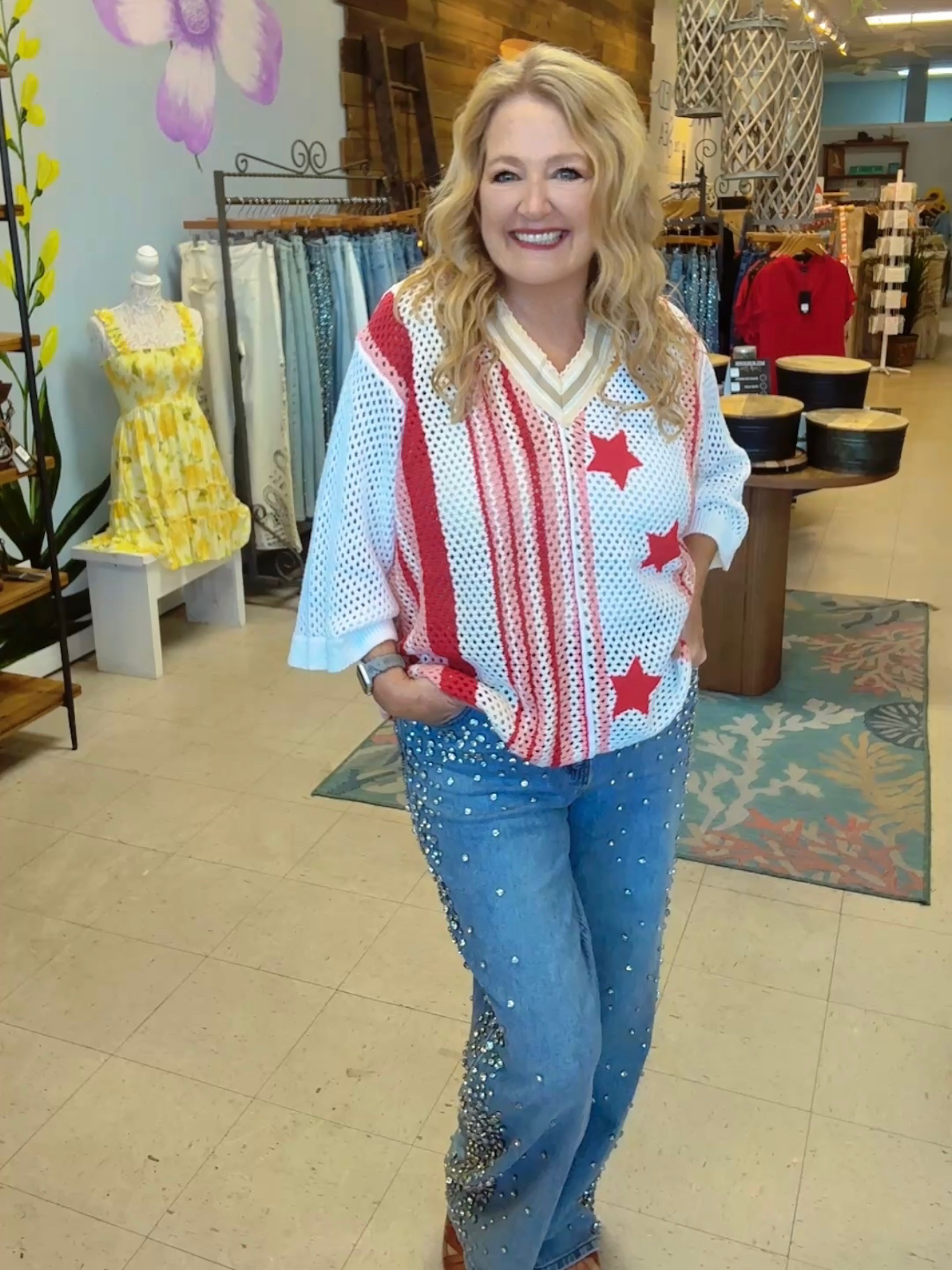 Born to Shine Crochet Top