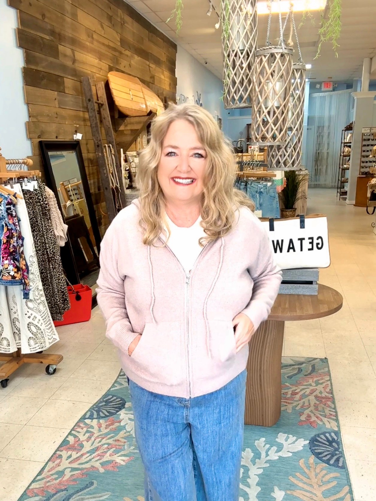 Soft Zip-Up Hoodie Sweater