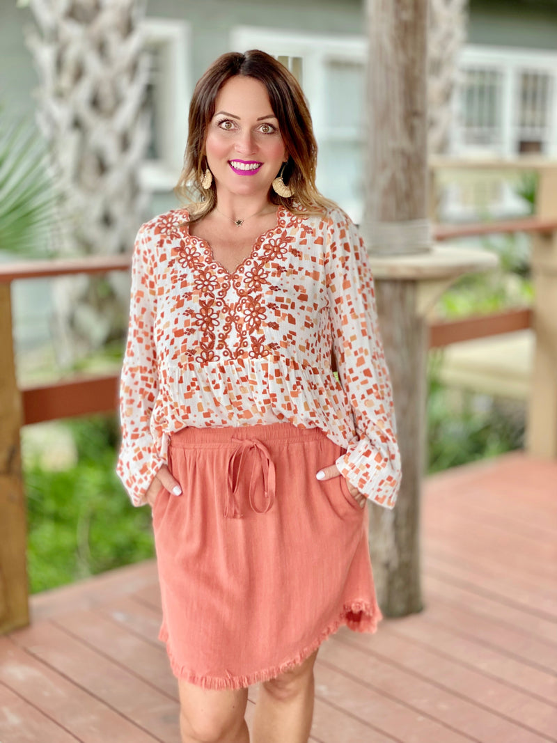 Skirting Through Town Skirt
